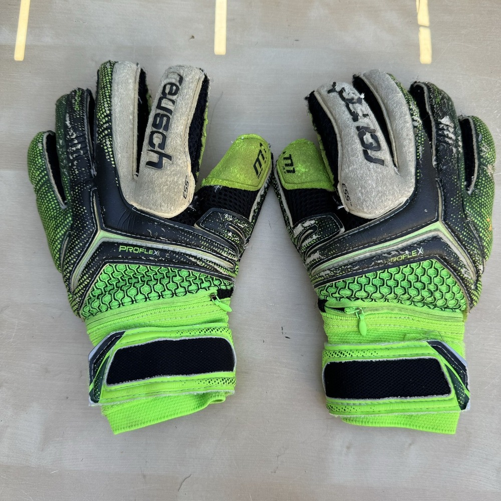 Reusch Re:ceptor Pro M1 Ortho-tec Men's Soccer Goalkeeper Gloves US Size 6